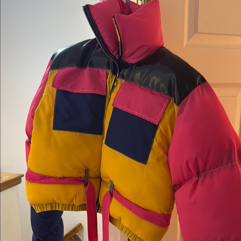 Colorful Puffer Jacket - Picture 2 of 3
